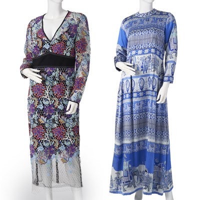 Lot 360 - Four designer dresses.