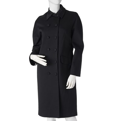 Lot 322 - Prada, a long black evening jacket.