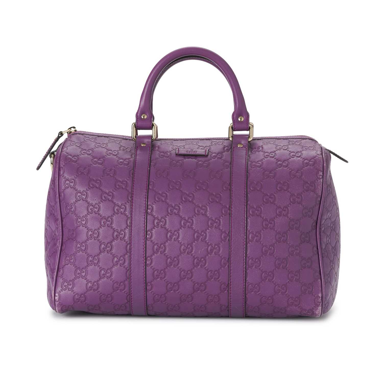 Lot 245 - Gucci, a medium Guccissima Boston bag.