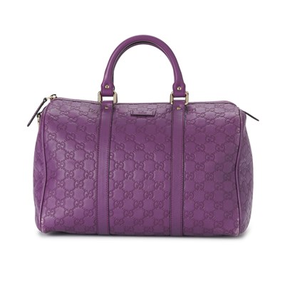 Lot 245 - Gucci, a medium Guccissima Boston bag.