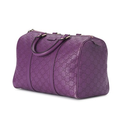 Lot 245 - Gucci, a medium Guccissima Boston bag.