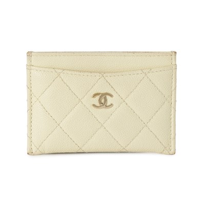 Lot 225 - Chanel, a cardholder wallet.