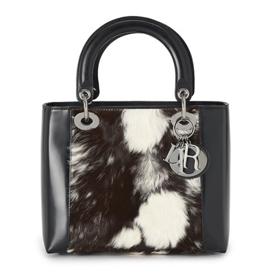 Lot 231 - Christian Dior, a Lady Dior MM handbag.
