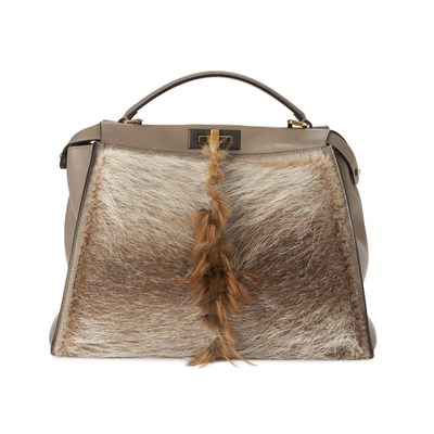 Lot 241 - Fendi, a large Peekaboo handbag.