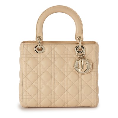 Lot 228 - Christian Dior, a Lady Dior MM handbag.