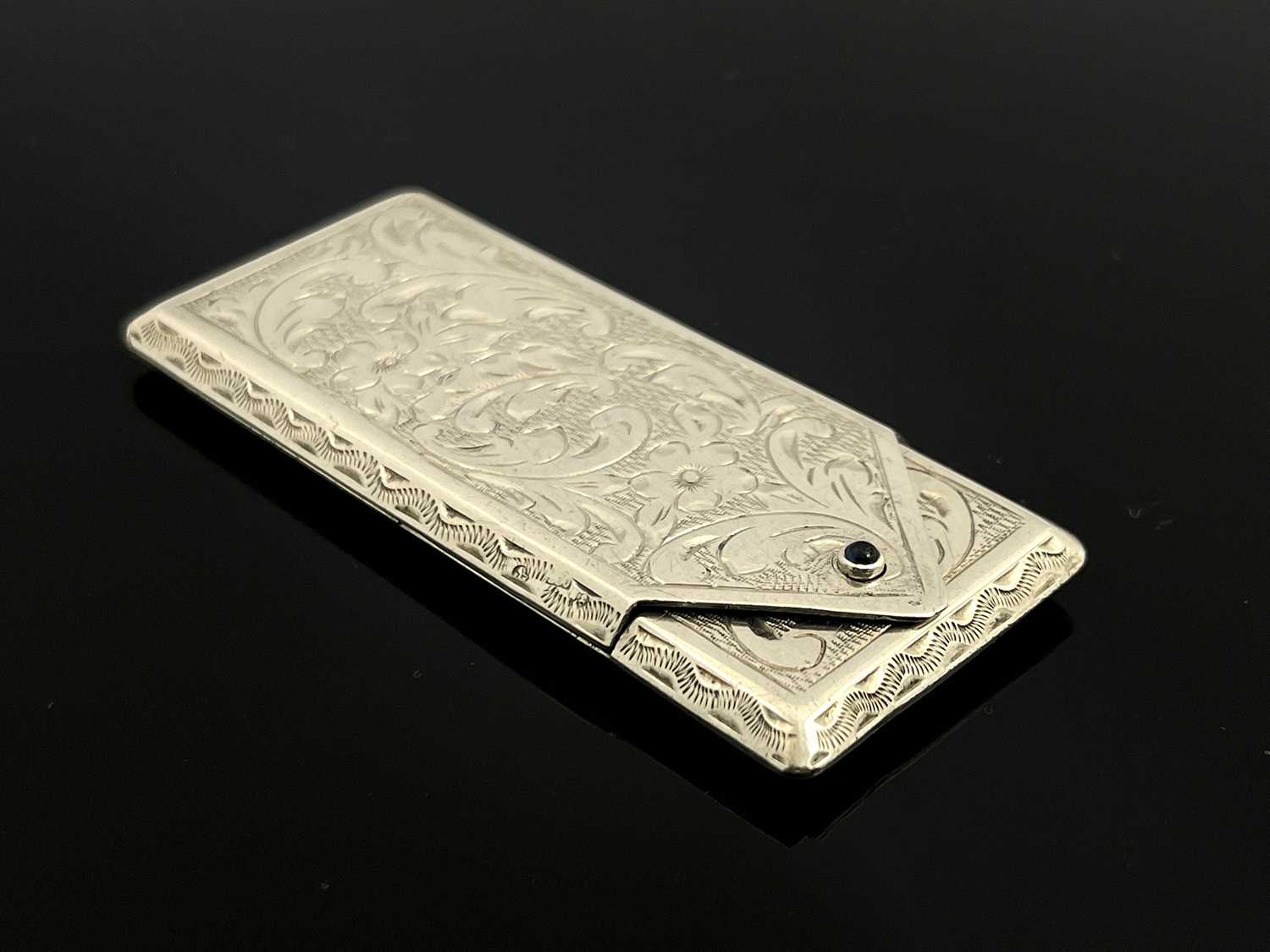 Lot 161 - An Austrian silver toothpick holder, HS, circa...