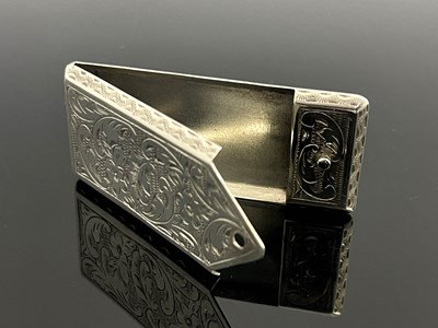 Lot 161 - An Austrian silver toothpick holder, HS, circa...