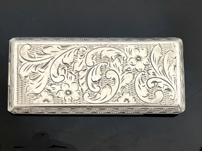 Lot 161 - An Austrian silver toothpick holder, HS, circa...