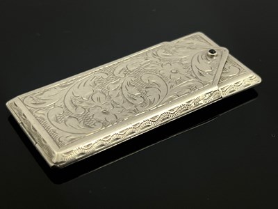 Lot 161 - An Austrian silver toothpick holder, HS, circa...