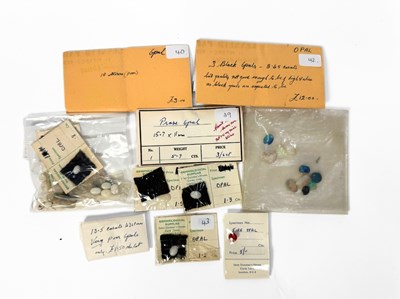 Lot 448 - A selection of mainly opals