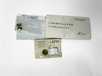 Lot 455 - A selection of loose peridots