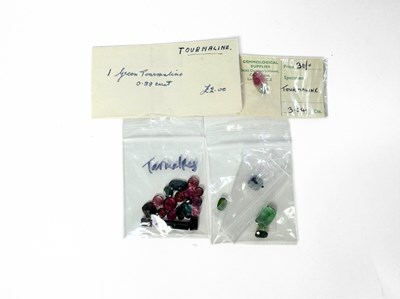Lot 453 - A selection of tourmalines