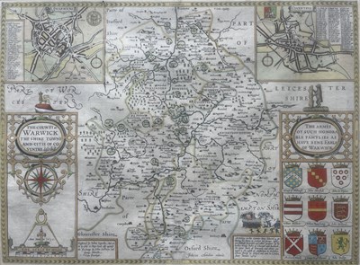 Lot 286 - John Speed, Warwickshire - The Counti of...