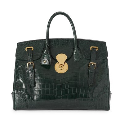 Lot 328 - Ralph Lauren, an alligator Ricky handbag.
