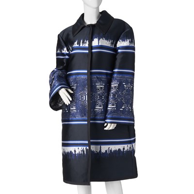 Lot 193 - Alberta Ferretti, a long brocade jacket.