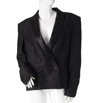Lot 321 - Philosophy, a ladies black blazer.