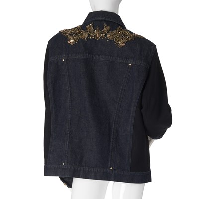Lot 197 - Alberta Ferretti, an embellished denim jacket.