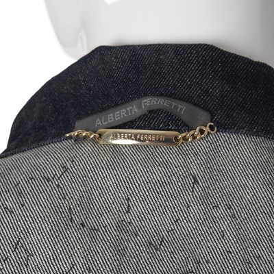Lot 197 - Alberta Ferretti, an embellished denim jacket.