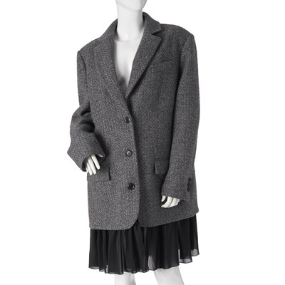 Lot 315 - Moschino Couture!, a grey wool-blend jacket.