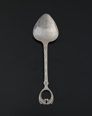 Lot 55 - An Arts and Crafts silver spoon, D and M Davis,...