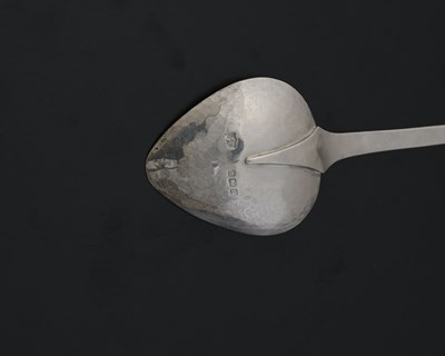 Lot 55 - An Arts and Crafts silver spoon, D and M Davis,...