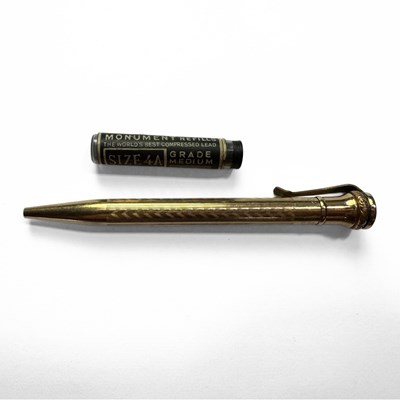 Lot 479 - Wahl Eversharp, an Amercian rolled gold propelling pencil