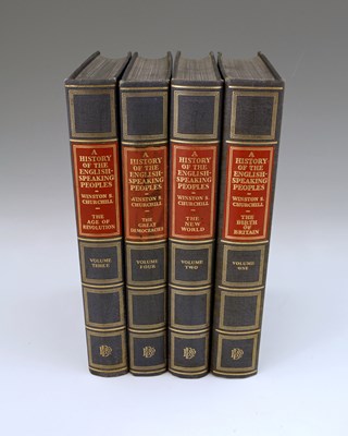 Lot 202 - Churchill, Winston S, A History of the English-...