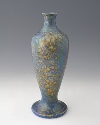 Lot 523 - Ruskin Pottery, a Souffle Lustre lamp base,...