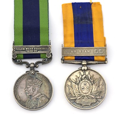 Lot 200 - Indian General Service medal, with North West...