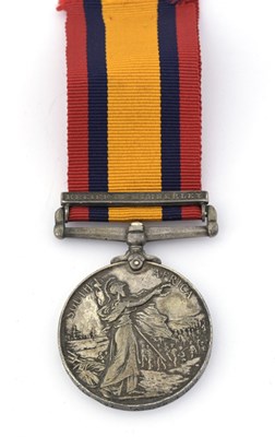 Lot 201 - Queen's South Africa medal, with 'Releif Of...