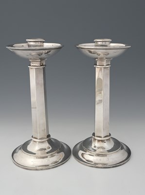 Lot 4 - A pair of twentieth-century Arts & Crafts...