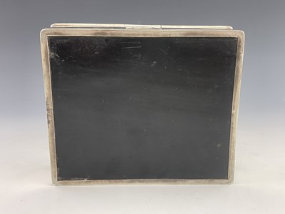 Lot 203 - An Edwardian silver cigar humidor, Percy...
