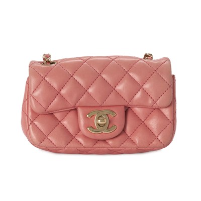 Lot 223 - Chanel, a Mini Valentine Single Flap handbag.