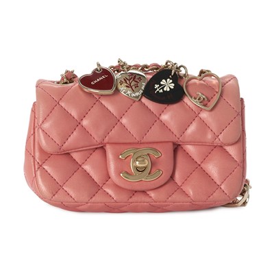 Lot 223 - Chanel, a Mini Valentine Single Flap handbag.