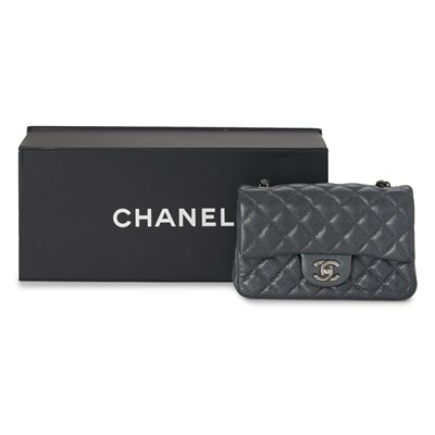Lot 219 - Chanel, a Mini Rectangular Classic Single Flap handbag.