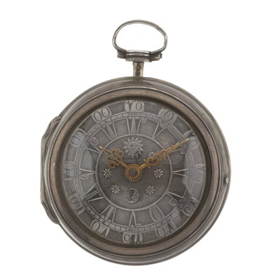 Lot 184 - Leble and Son, London, an 18th century Turkish market triple case pocket watch