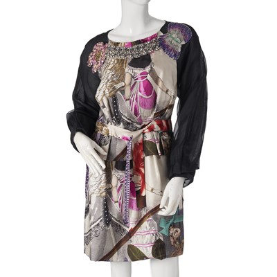 Lot 238 - Christian Lacroix, a vintage silk runway dress.