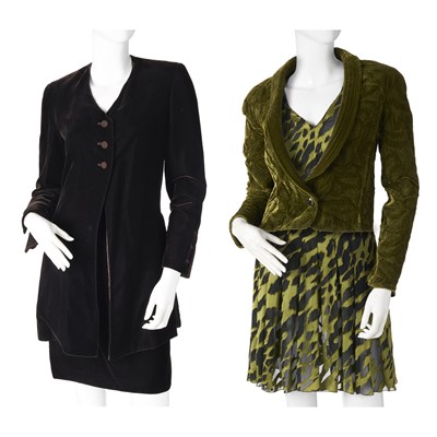 Lot 342 - Valentino Boutique, two vintage outfits.