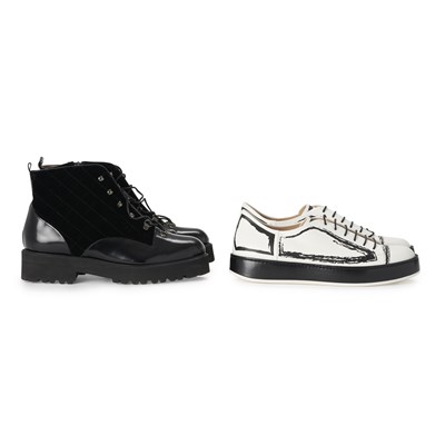 Lot 297 - Marina Rinaldi, two pairs of shoes.