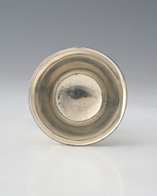 Lot 49 - An Arts and Crafts silver pedestal bowl, A E...