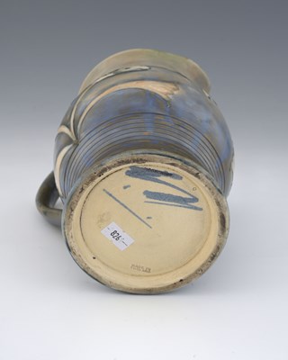 Lot 527 - William Moorcroft, a saltglazed Fish jug,...