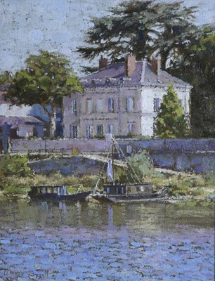Lot 309 - Dennis Syrett (British, 1934), On the Loire,...