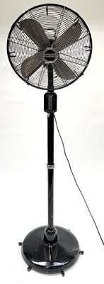 Lot 265 - A standing black electric 'Cinni' fan, 155cm high