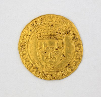 Lot 42 - France, Charles VIII, gold Ecu d'or coin,...