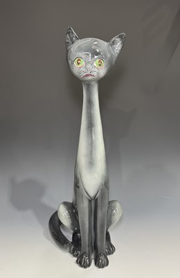 Lot 171 - A mid-20th-century pottery model of a fireside...