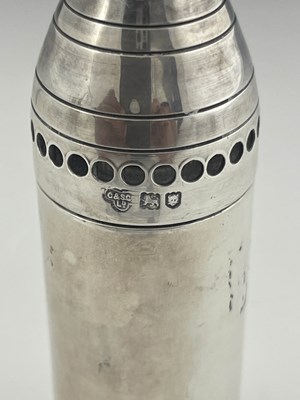 Lot 240 - An Edwardian silver novelty table lighter,...