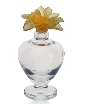 Lot 459 - Daum, a pate de verre and colourless glass...