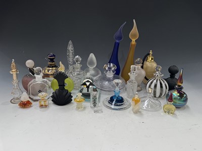 Lot 46 - A collection of glass perfume and scent...