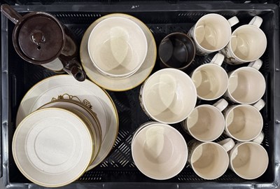Lot 80 - A Kiln Craft mid-late 20th century part dinner...