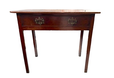 Lot 577 - A small early Georgian mahogany, side table or...